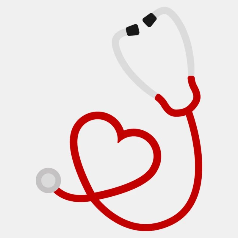 Stethoskop ich liebe Medizin