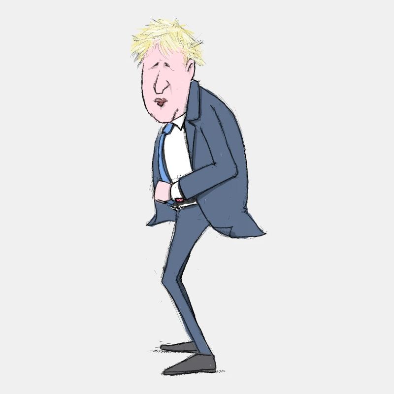 Illustration de Boris Johnson