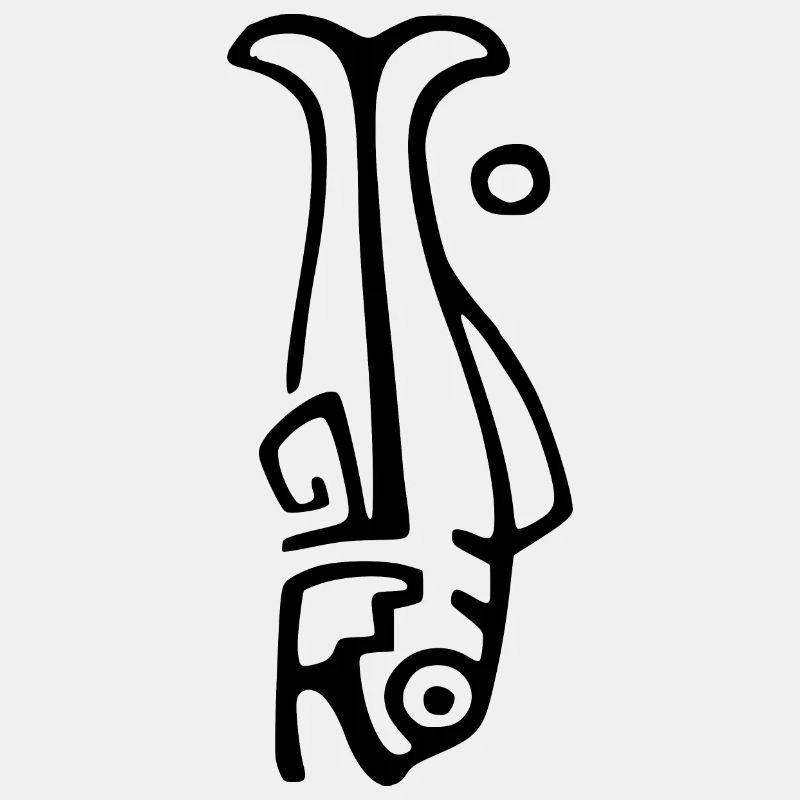 Fisch schwarz