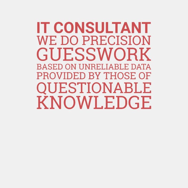 "IT-Consultant Guesswork | IT-Consultant"