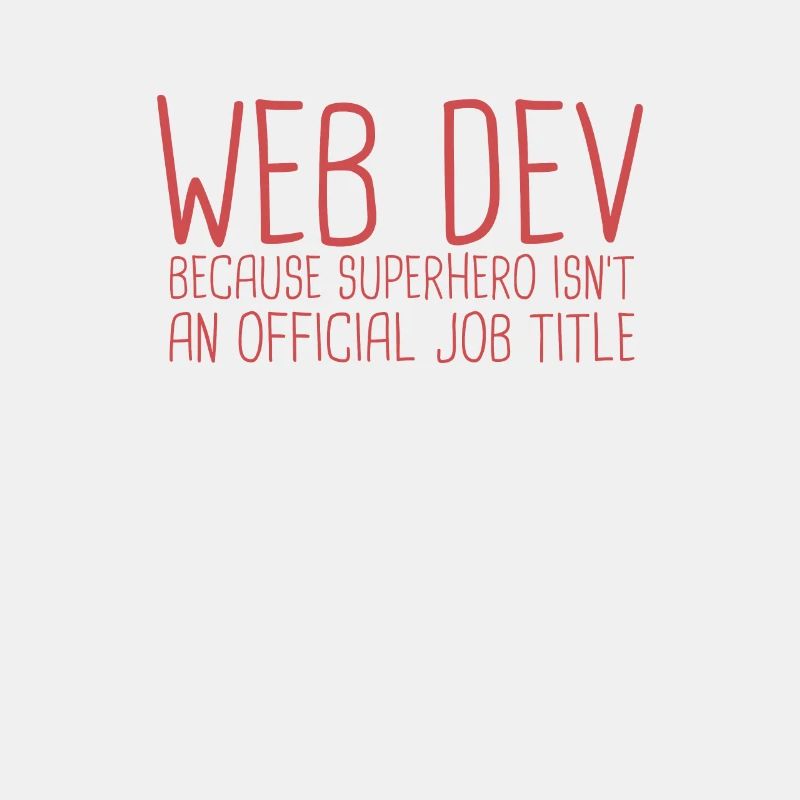 "Web Developer Superhero | Webentwickler"