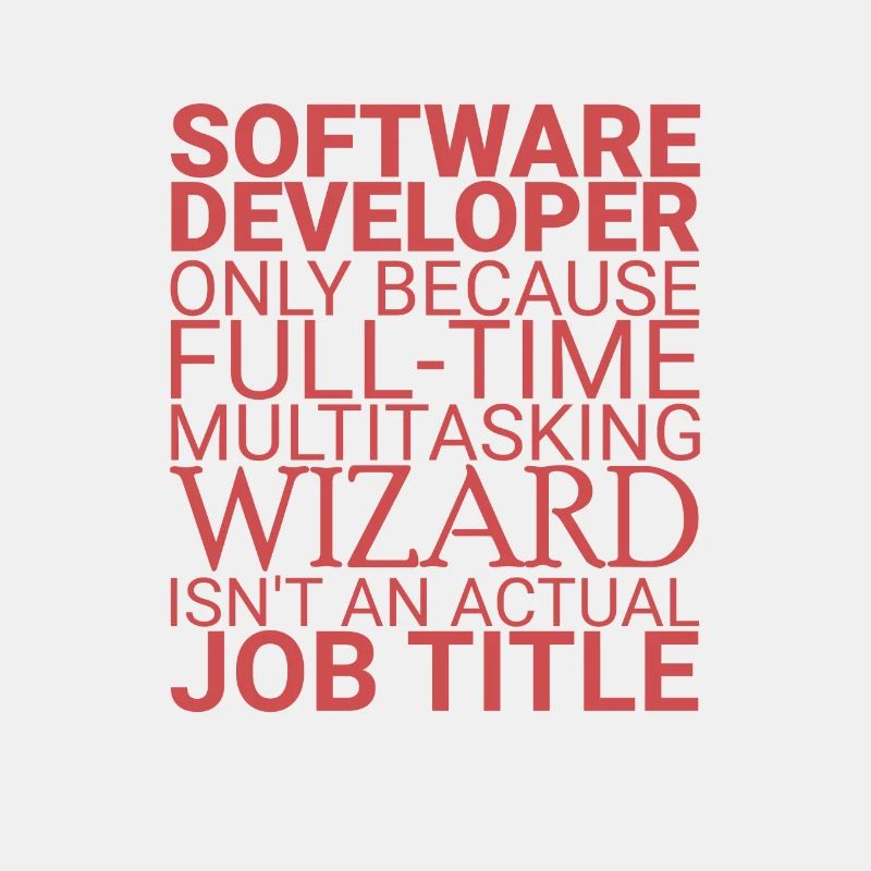 "Software Developer Wizard | Programmierer"