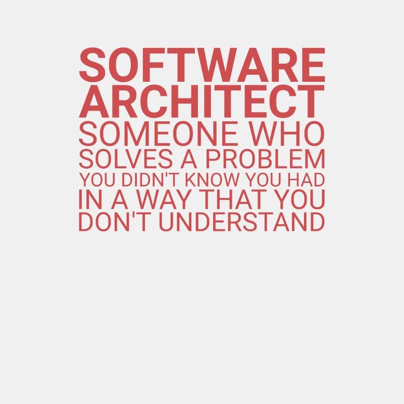 "Software Architect Problem |Software Architektur"