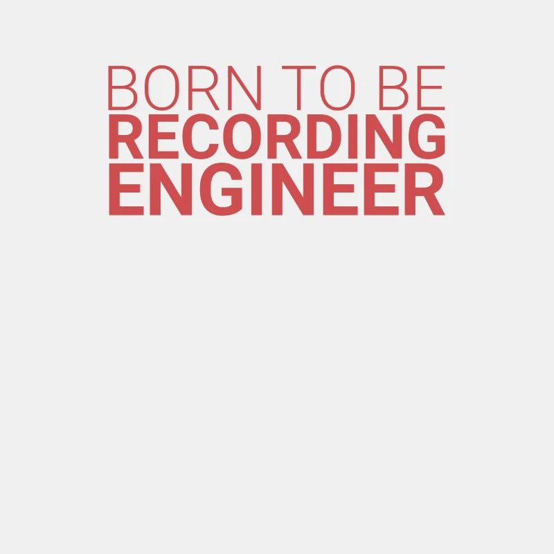 "Recording Engineer Born | Sound engineering"