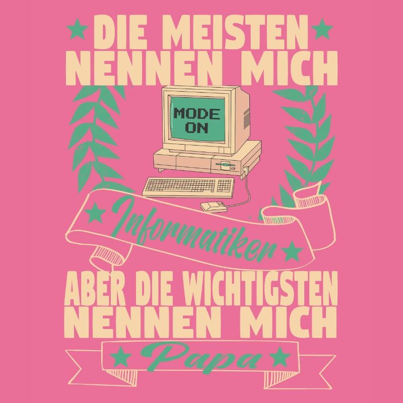 Informatik Computer Programmierer Entwickler Vater