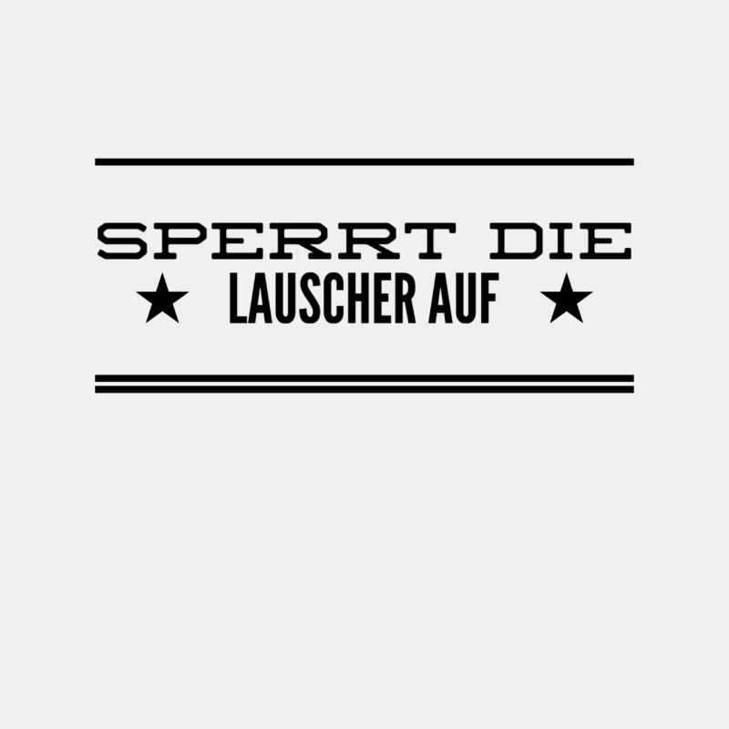 seid aufmerksam