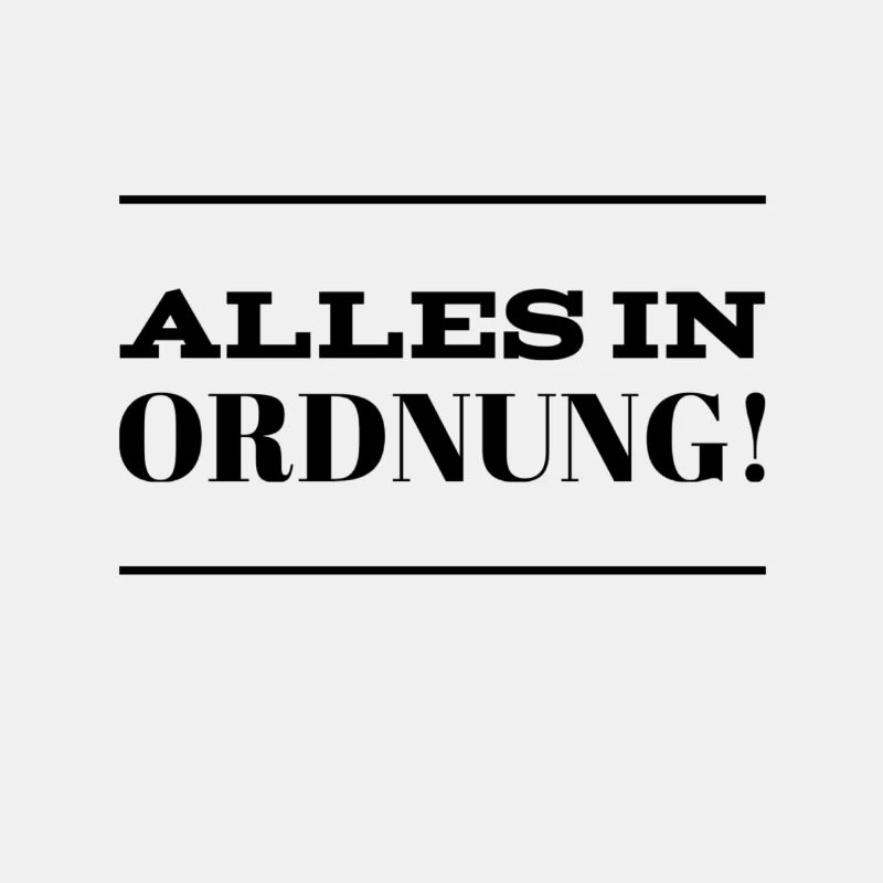 alles ist i.O.