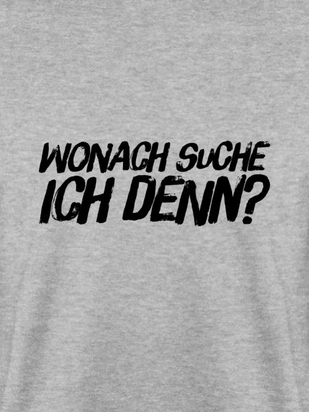 wonach suche ich?