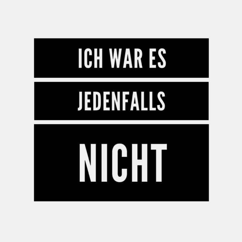 ich habe nichts getan