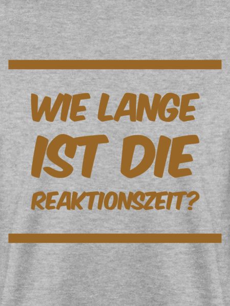 wie schnell wird reagiert?