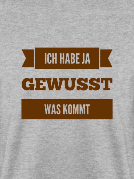 das ist keine Überraschung