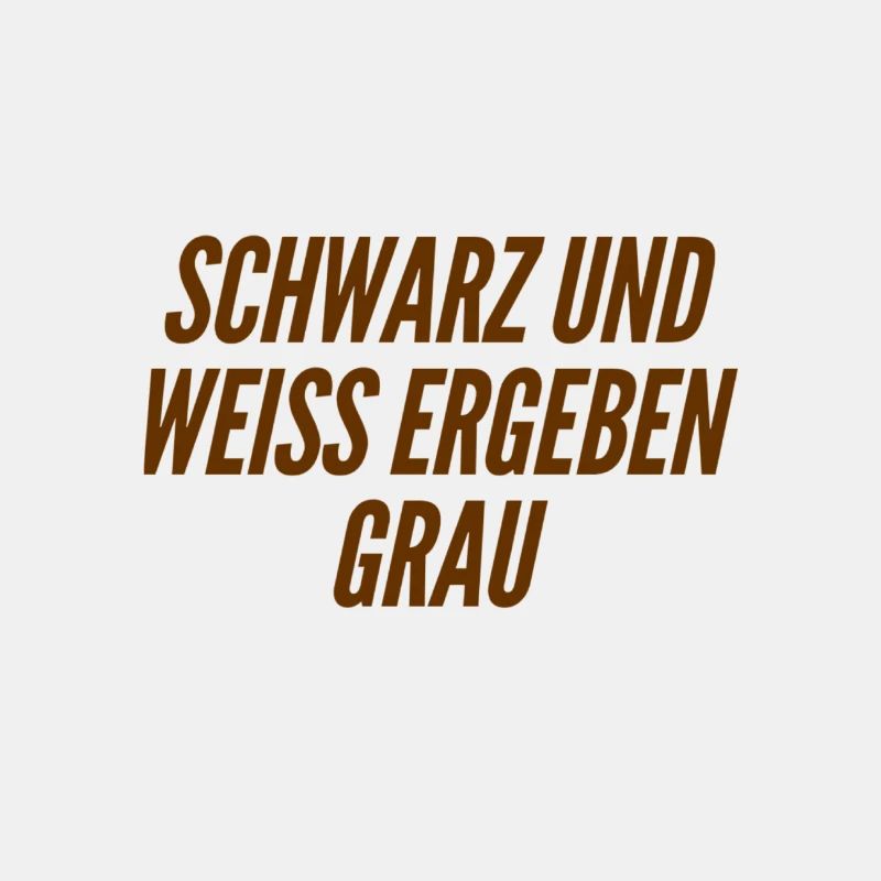 weiss und schwarz