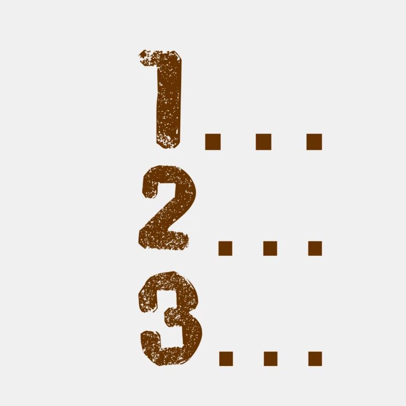 I'm counting to three