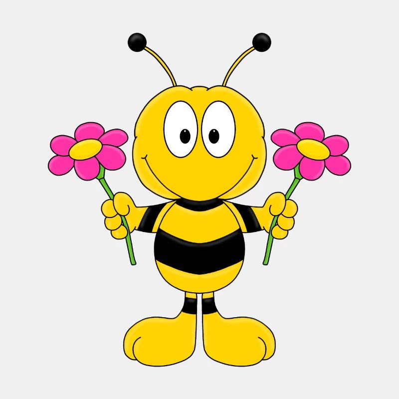 BIENE - BLUMEN - BIENCHEN MIT BLÜMCHEN