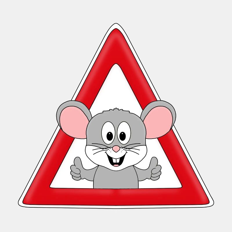 ACHTUNG MAUS - MÄUSE - NAGETIERE - TIERISCH