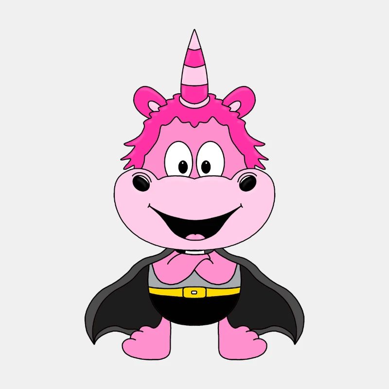 SUPERHELD - EINHORN - PFERD - PONY - KIND - BABY