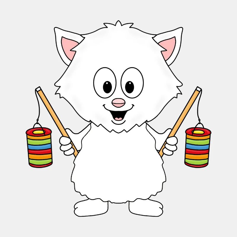 KATZE - KATER - LATERNE - LATERNENUMZUG