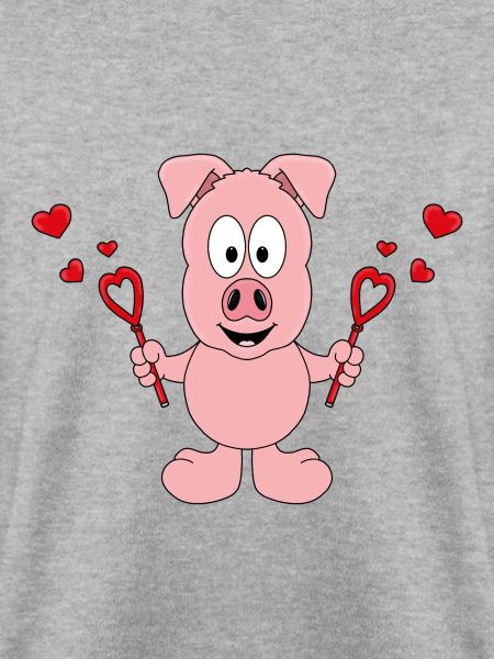 SCHWEIN - SEIFENBLASEN - LIEBE - TIERISCH