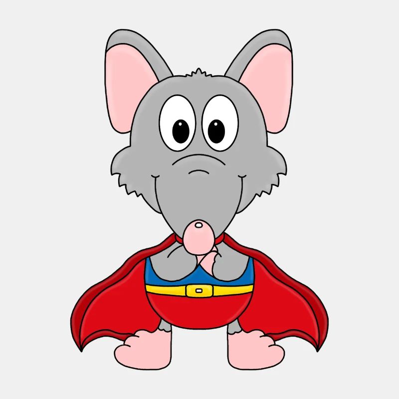 SUPERHELD - TIER - RATTE - HELD - TIERISCH