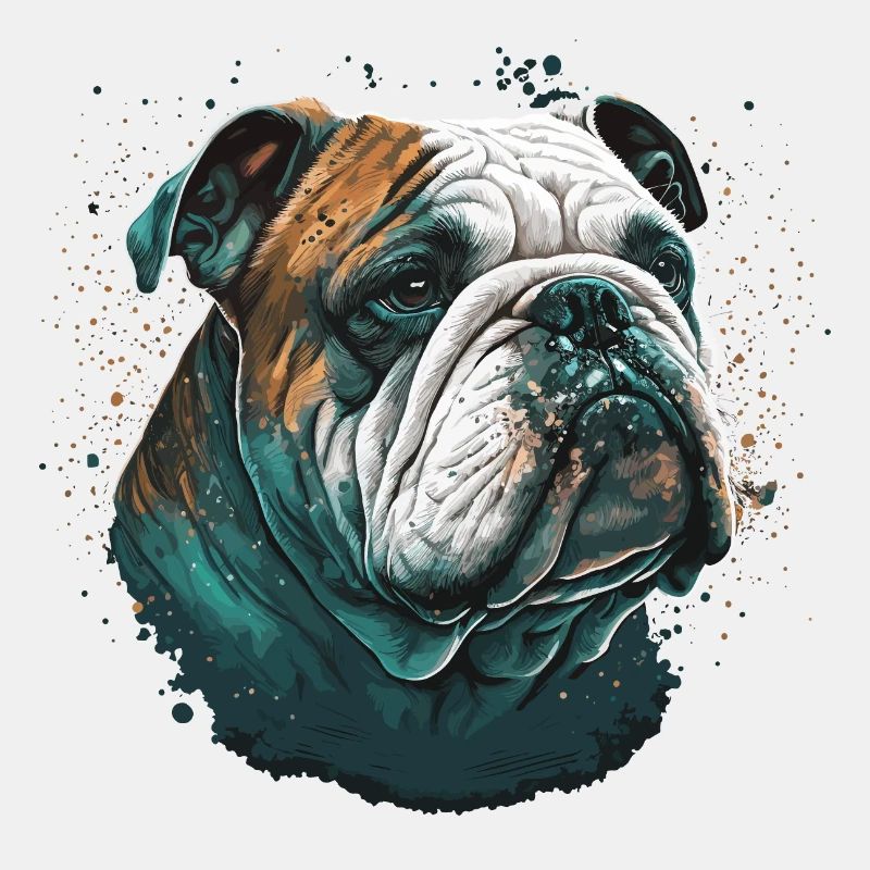 Expression de bouledogue