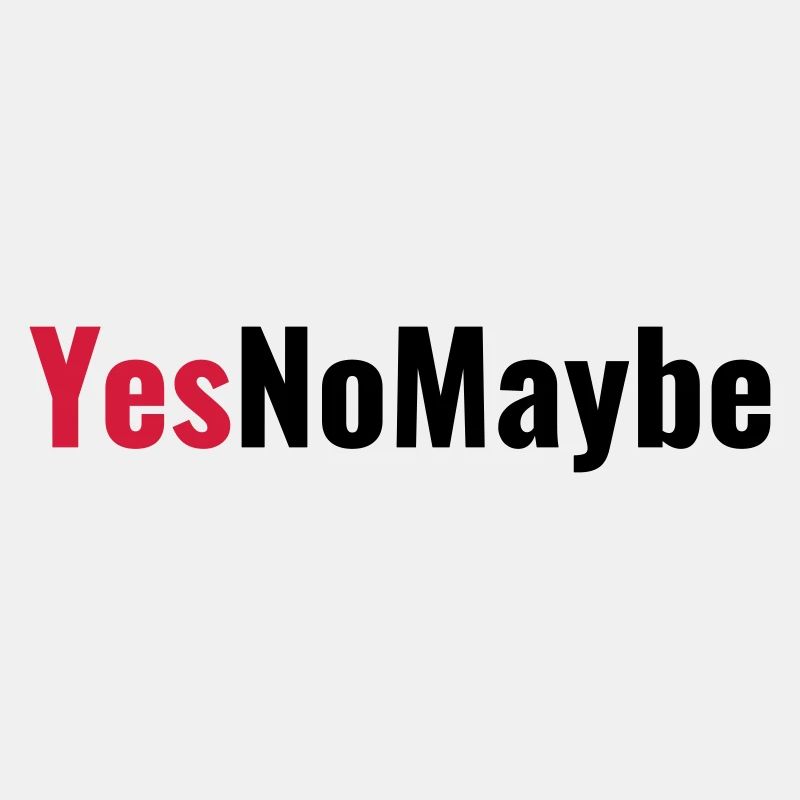 Yes No Maybe Verlobungsantrag