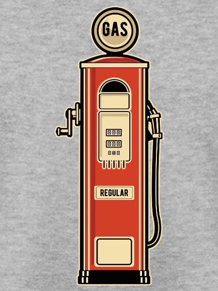 Zapfsäule Retro