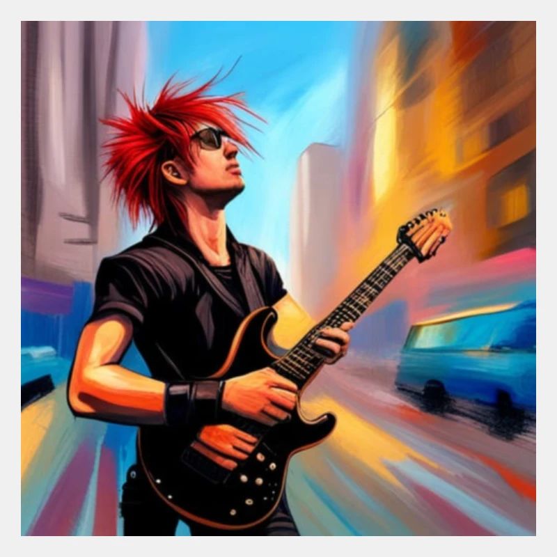 Punk Gitarrist