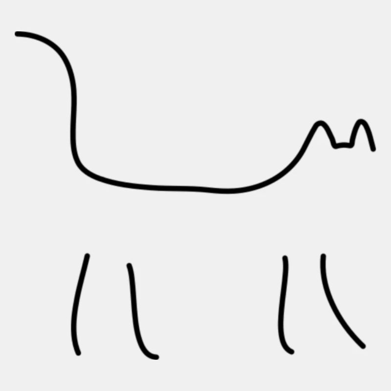 Katze schwarz