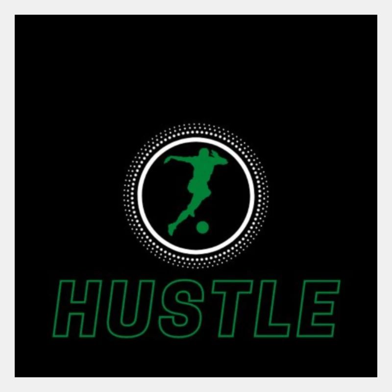 Hustle grün black