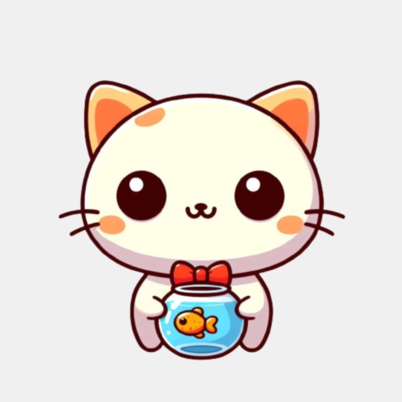 Cartoon Katze 4