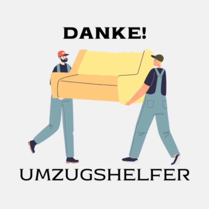 Umzug - Helfer - Danke