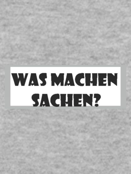 Was machen Sachen?