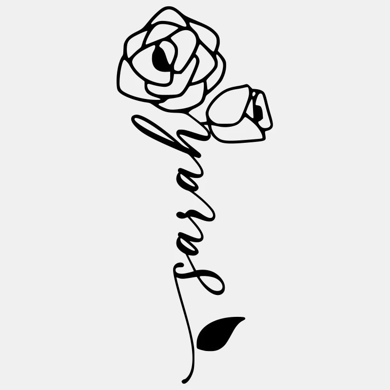 Sarah Surname First Name Name Flower