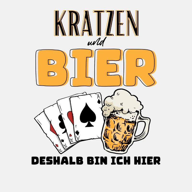 Kratzen und Bier