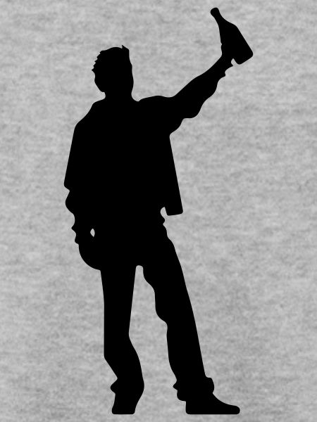 Besoffen Silhouette