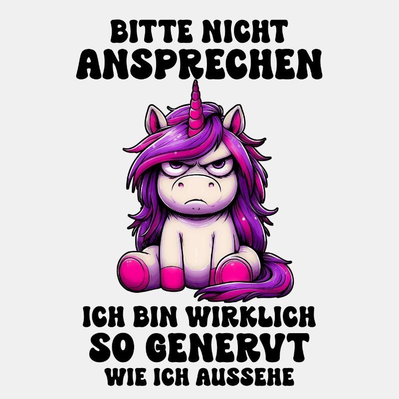 Bitte Nicht Ansprechen Ich Bin Wirklich So Genervt