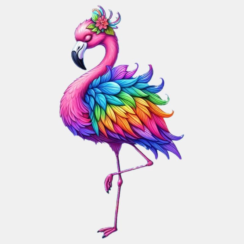 Schöner Flamingo