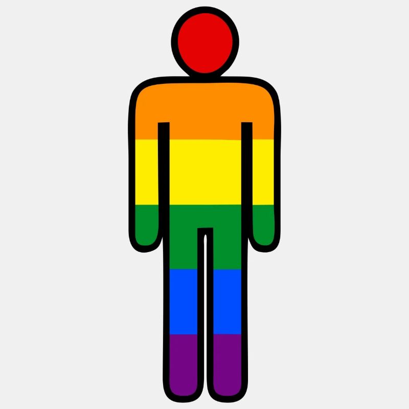 LGBT Regenbogen Person