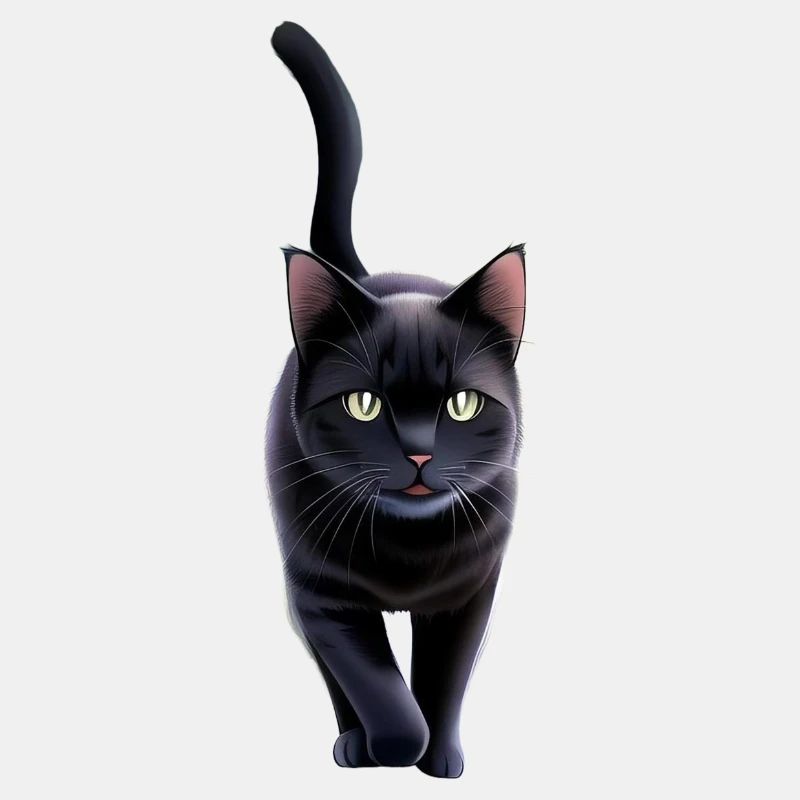 Die Schwarze Katze