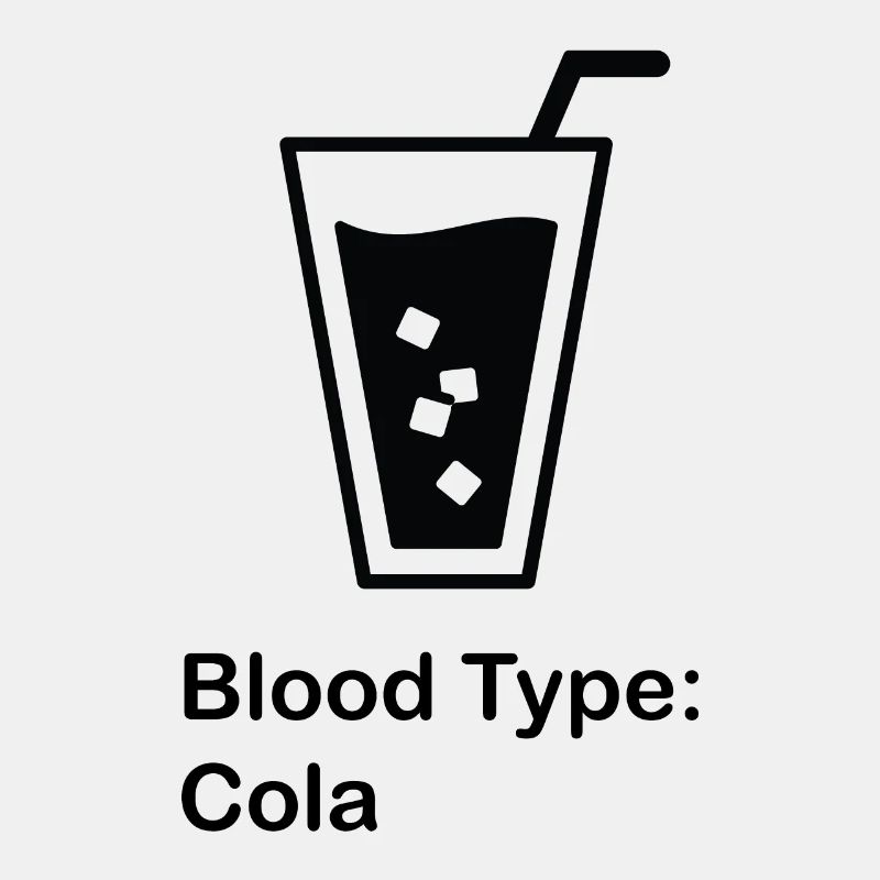 de sang; cola