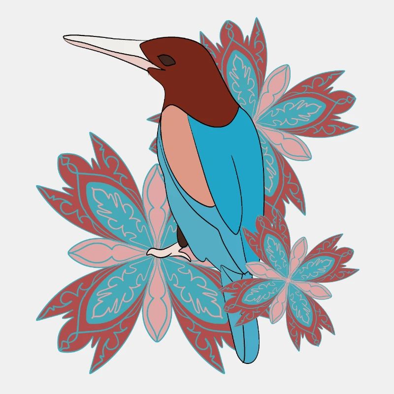 Mandala bird