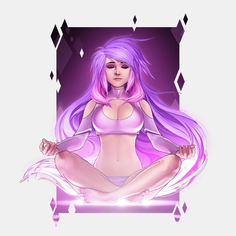 Frau in Meditation