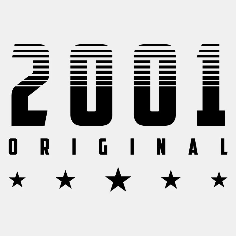 Original 2001 Année de naissance | Couleur modifiable