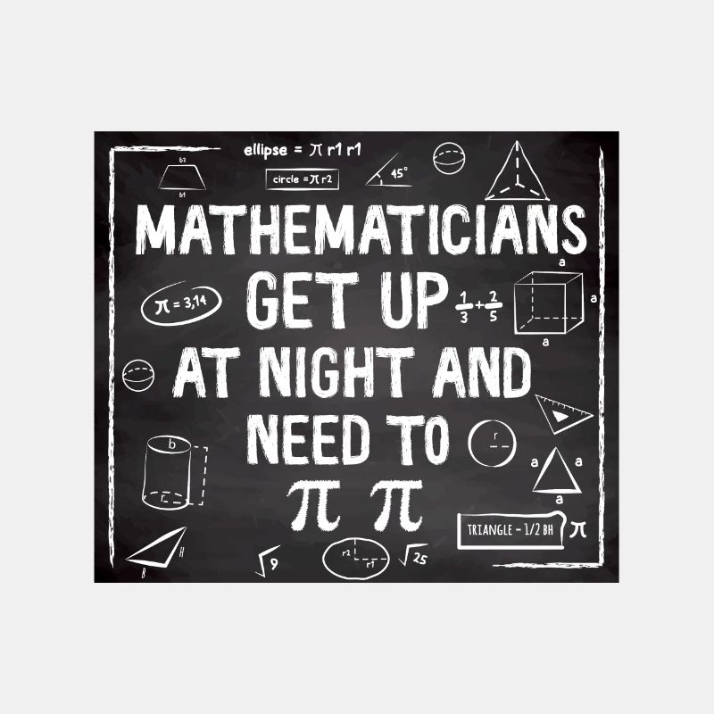 Math Mathématicien Math Funny Gift Pi
