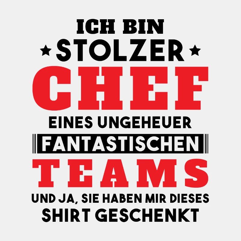 Ich bin Stolzer Chef Geschenkidee