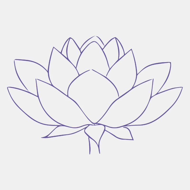 LOTUS BLAUE LILA