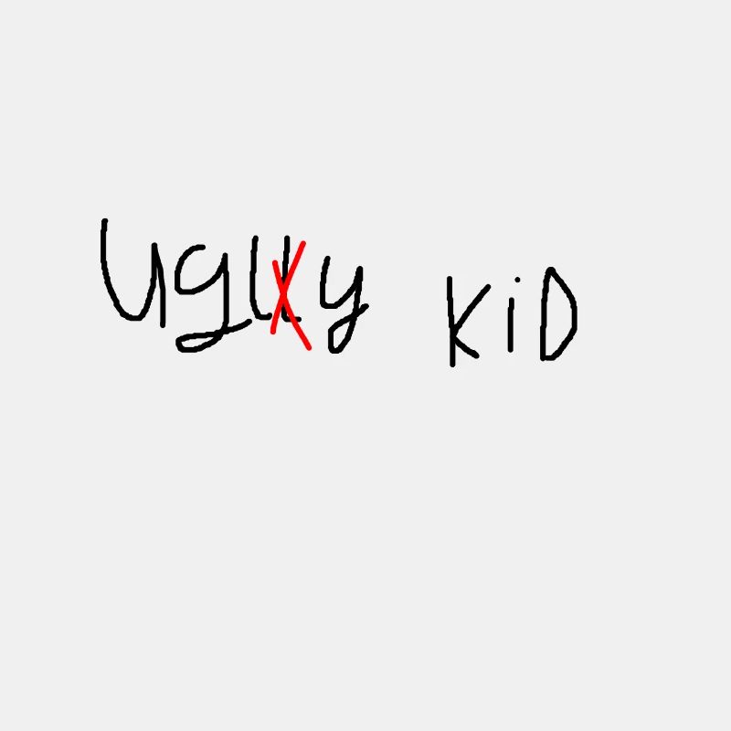 Ugly kid Black