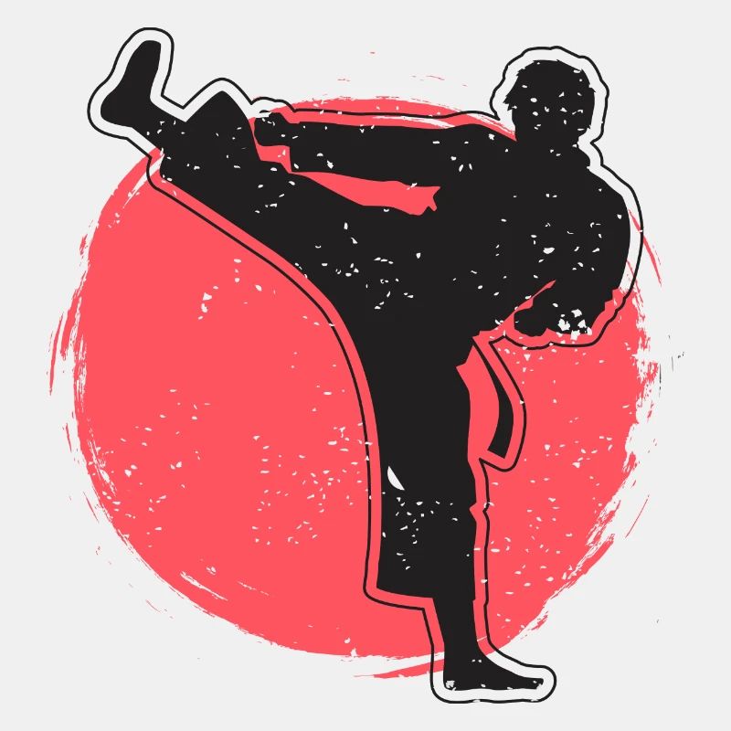 Karate Kick Kampfsport