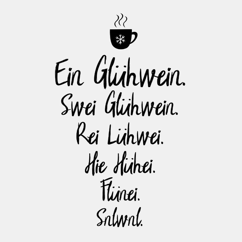 Ein Glühwein, swei Glühwein