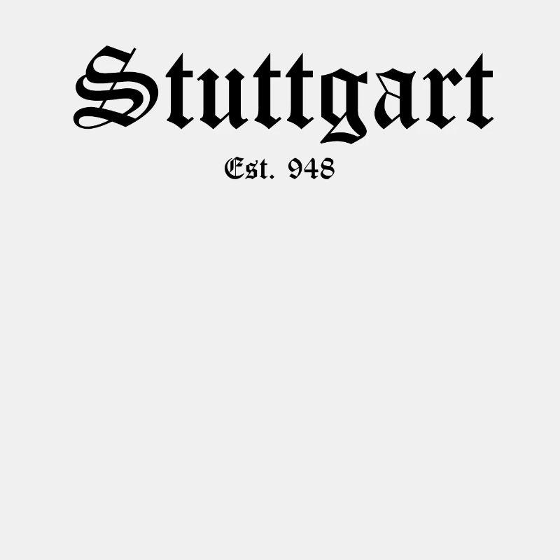 Stuttgart Swabia Old German script Swabian
